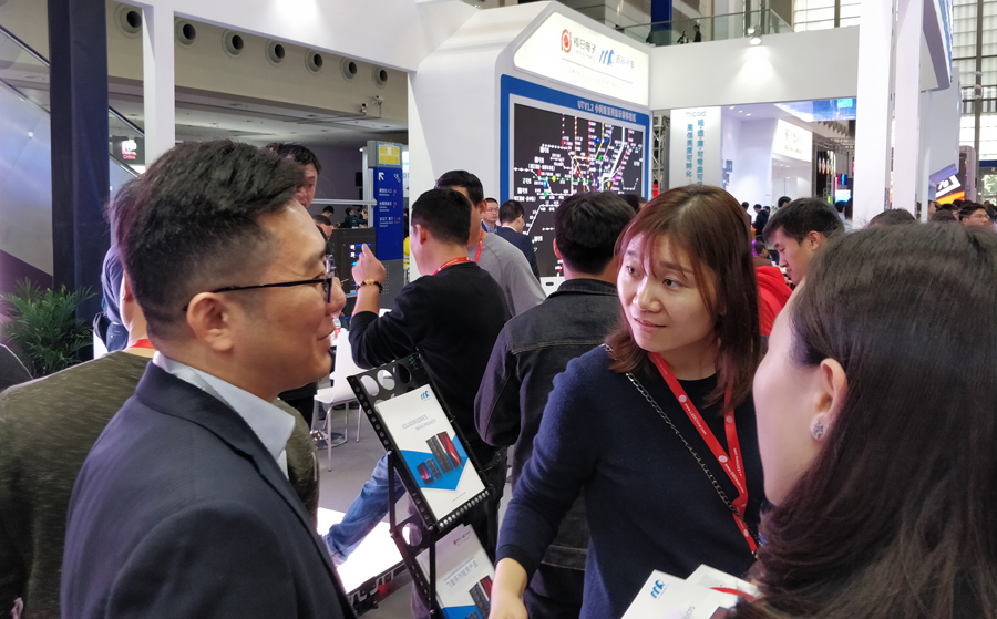 迈锐光电深圳LED展\展会现场